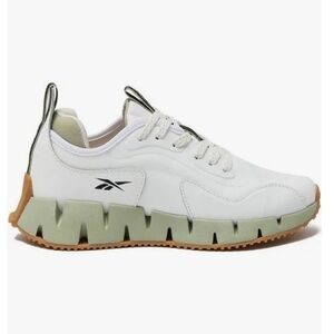 NEW white with green trim REEBOK SNEAKERS SIZE:7 1/2